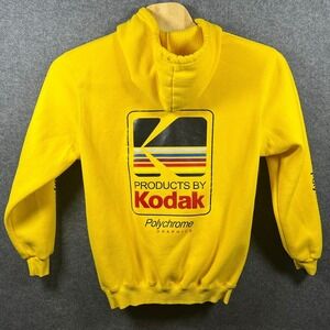 Yellow Kodak Film Polychrome Graphics Hoodie Sweatshirt 3XL